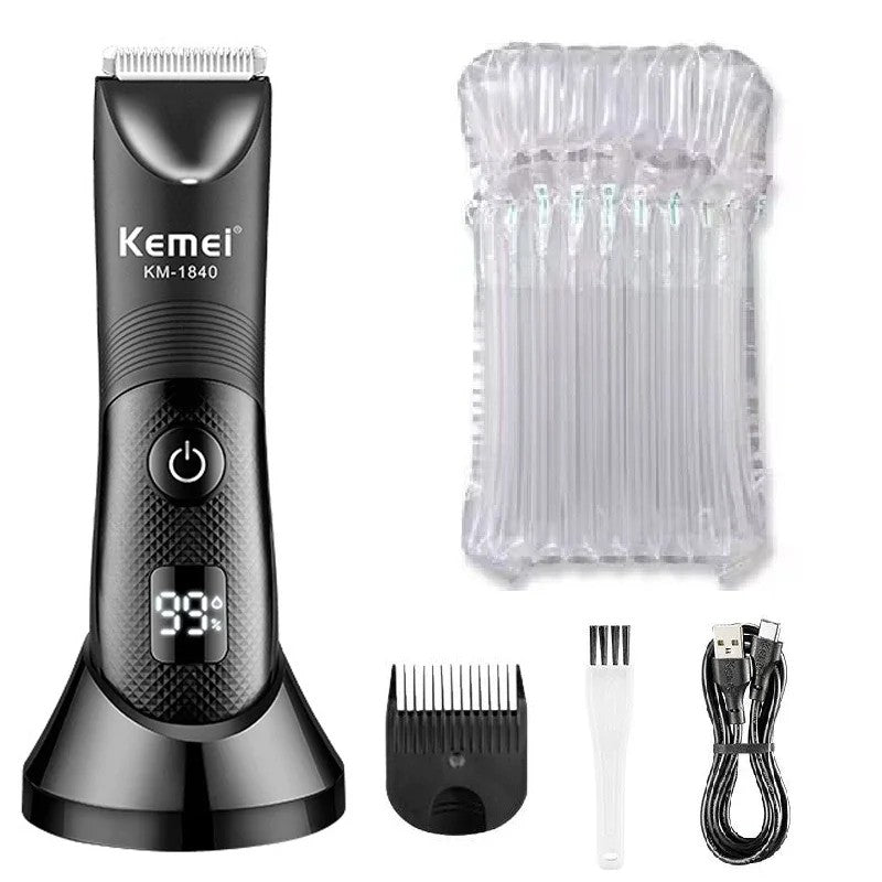 Kemei aparador de pelos íntimos para homens e mulheres