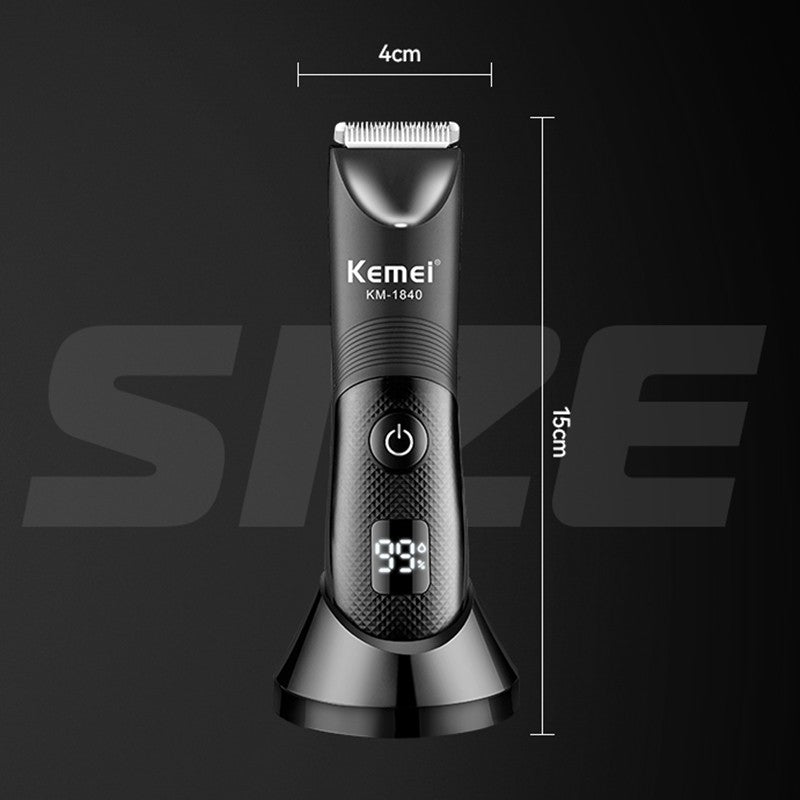 Kemei aparador de pelos íntimos para homens e mulheres