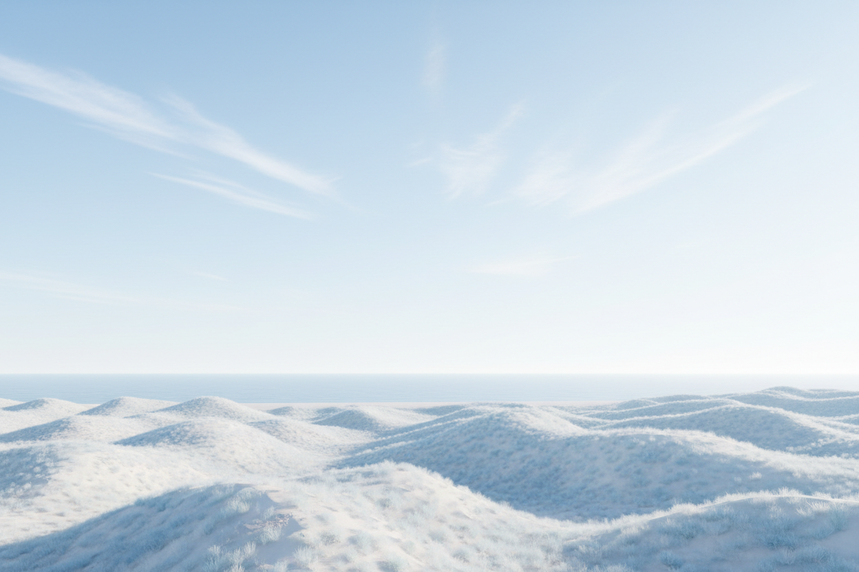 coloque uma paisagem bonita e minimalista, dancdo preferencia a cores claras, como azul e branco